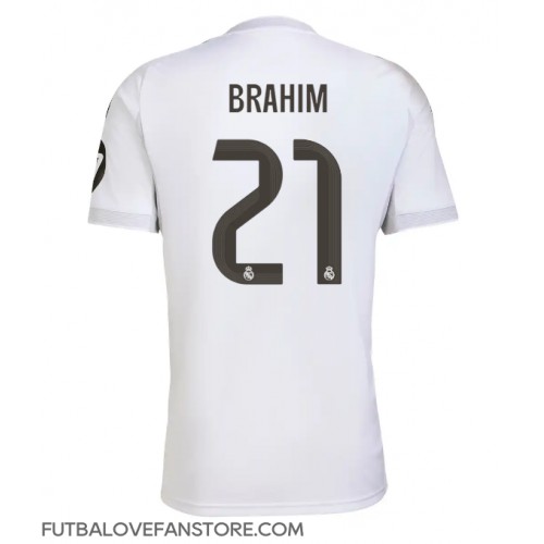 Real Madrid Brahim Diaz #21 Domáci futbalový dres 2025-26 Krátky Rukáv Real Madrid Brahim Diaz #21 Domáci futbalový dres 2025-26 Krátky Rukáv